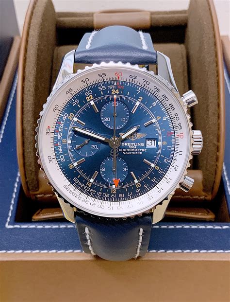 breitling schatulle|breitling a24322 blue dial.